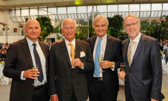 v.l.n.r.: Maarten Leerdam, Herbert Rast, Wolfgang Hötschl, Werner Luksch